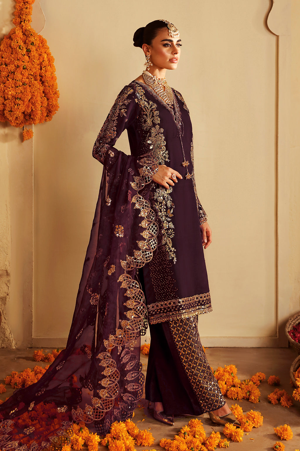 Shagna | Premium Raw Silk | Khusbhu S-06 - by Libasekhas UK - Registered Vendor of : Shagna - 100% Original Designer Dress