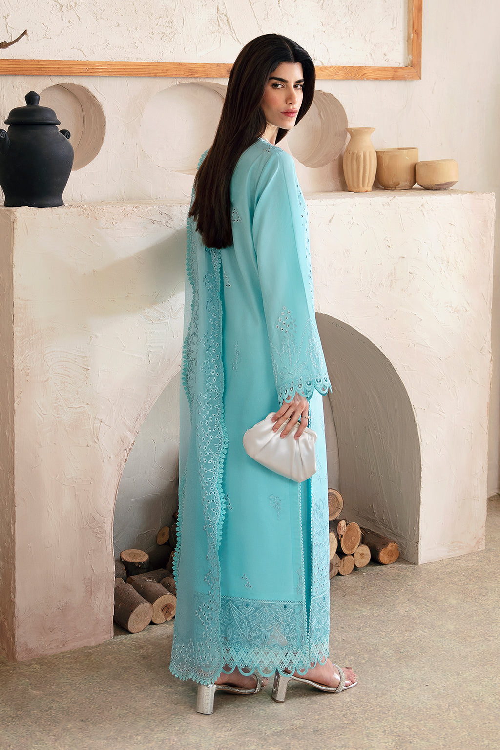 Afrozeh | Soho Pret | Varya - by - Libasekhas UK - Registered Vendor of : Afrozeh - 100% Original Designer Dresss