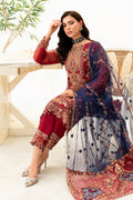 Ramsha | Minhal Organza Collection | M-908 - by - Libasekhas UK - Registered Vendor of : Ramsha - 100% Original Designer Dresss