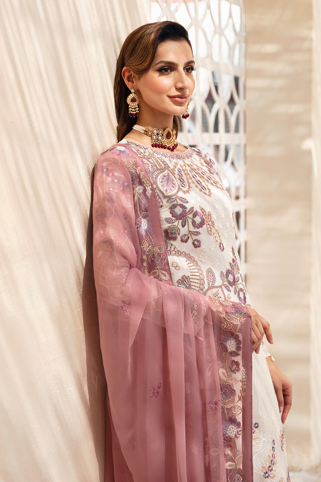 Ramsha | Chevron Chiffon Collection | A-902 - by - Libasekhas UK - Registered Vendor of : Ramsha - 100% Original Designer Dresss