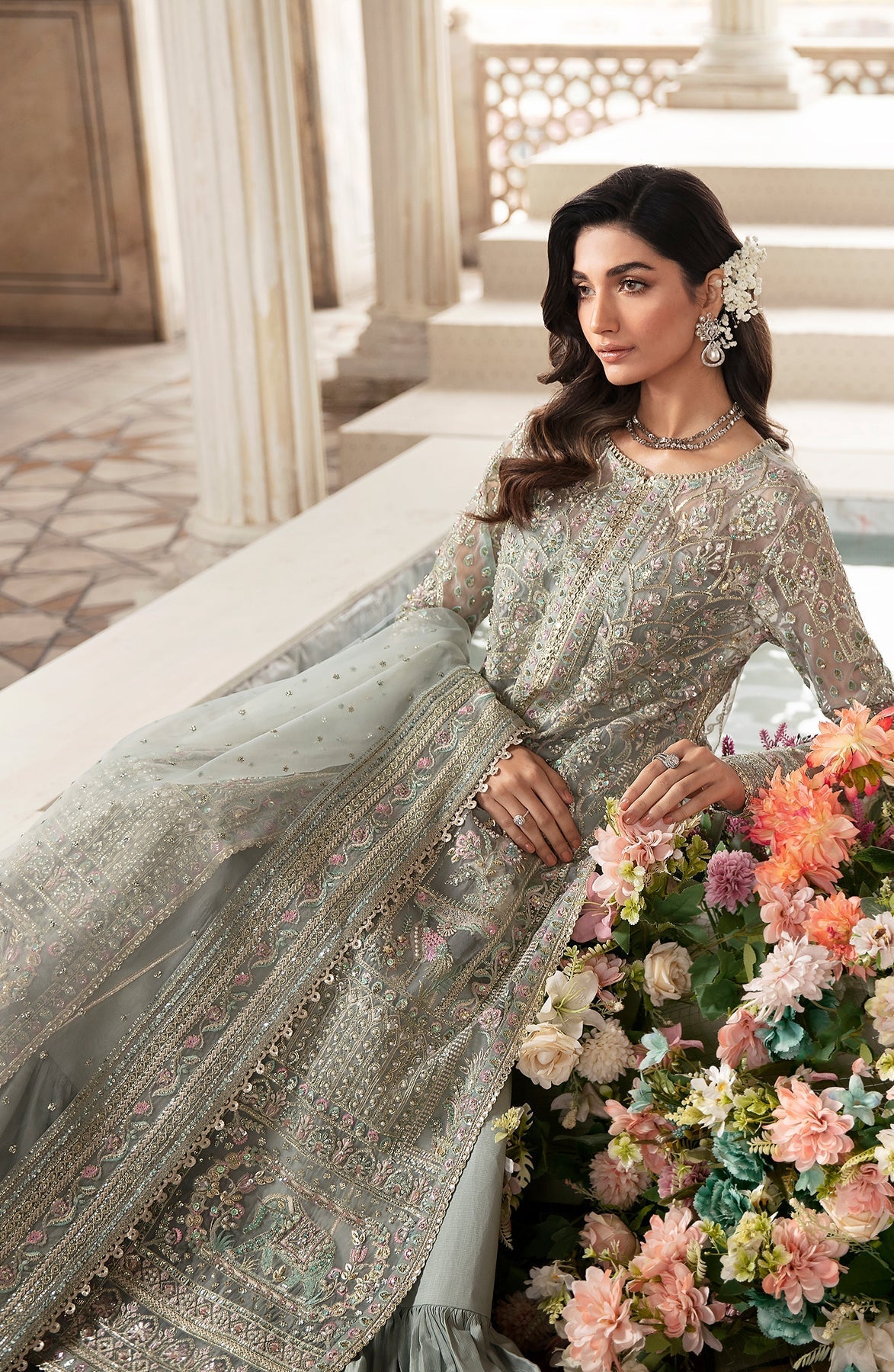Zevk | Afsanah Wedding Formals | AKKS - by - Libasekhas UK - Registered Vendor of : Zevk - 100% Original Designer Dresss