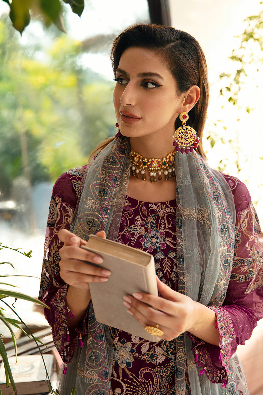Ramsha | Chevron Chiffon Collection | A-911 - by - Libasekhas UK - Registered Vendor of : Ramsha - 100% Original Designer Dresss