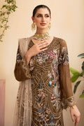 Ramsha | Chevron Chiffon Collection | A-910 - by - Libasekhas UK - Registered Vendor of : Ramsha - 100% Original Designer Dresss