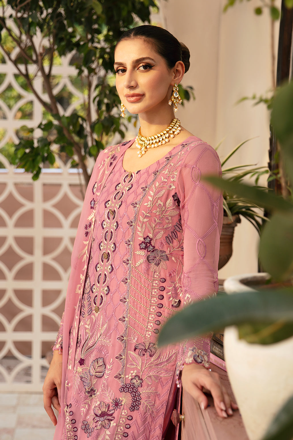 Ramsha | Chevron Chiffon Collection | A-909 - by - Libasekhas UK - Registered Vendor of : Ramsha - 100% Original Designer Dresss