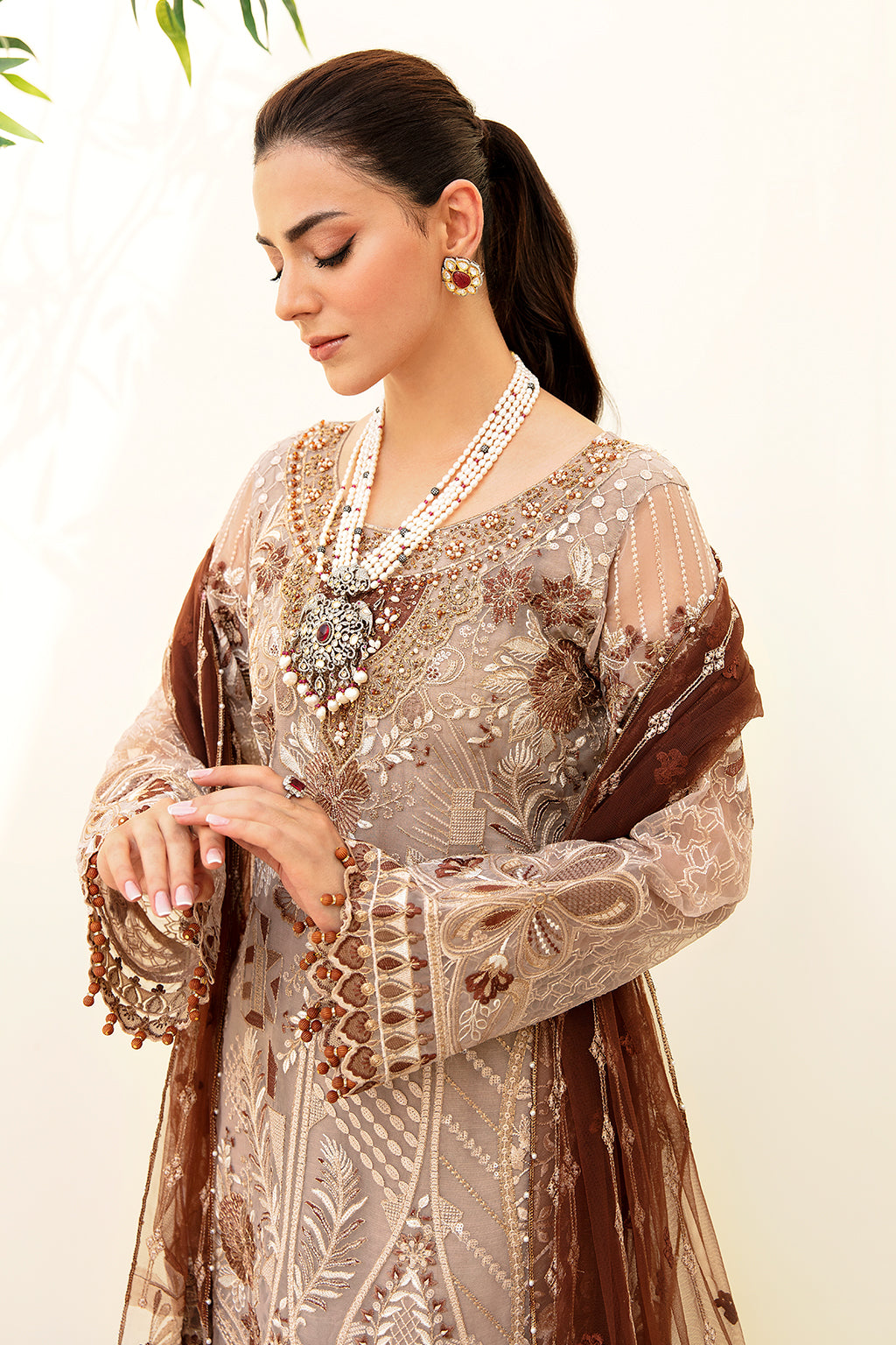 Ramsha | Minhal Organza Collection | M-904 - by - Libasekhas UK - Registered Vendor of : Ramsha - 100% Original Designer Dresss