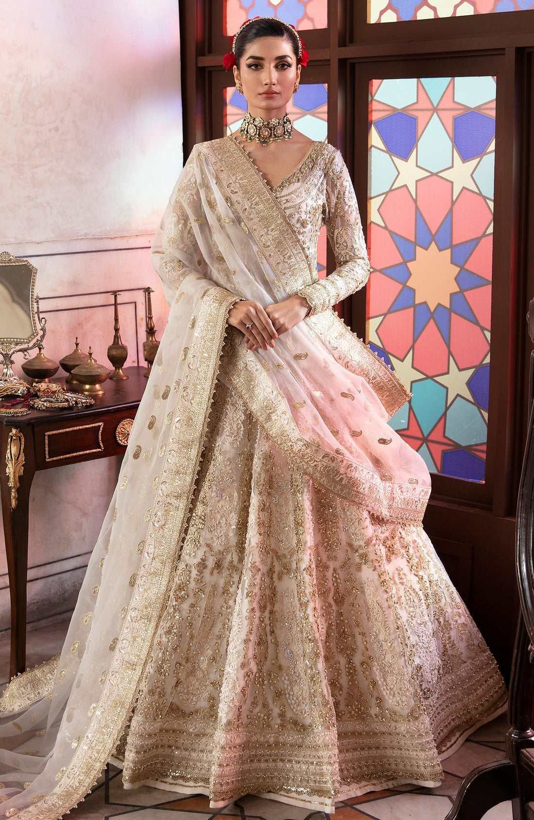 Zevk | Afsanah Wedding Formals | ALIF - by - Libasekhas UK - Registered Vendor of : Zevk - 100% Original Designer Dresss