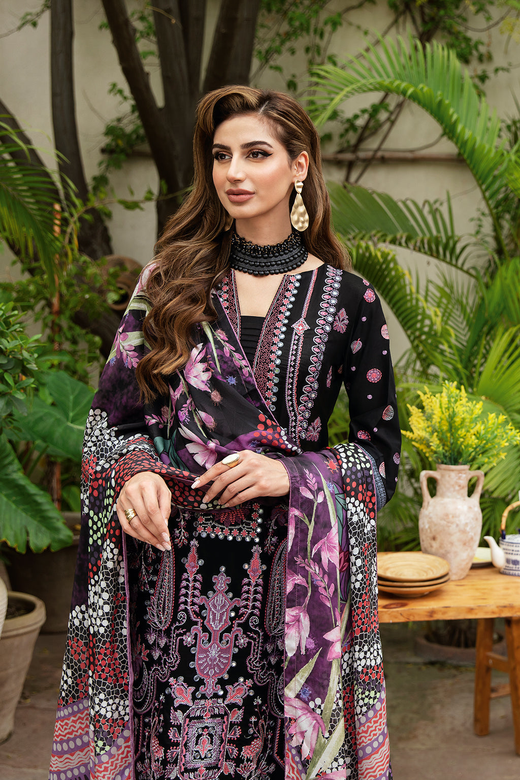 Ramsha | Luxury Lawn 24 | Y-806 - by - Libasekhas UK - Registered Vendor of : Ramsha - 100% Original Designer Dresss