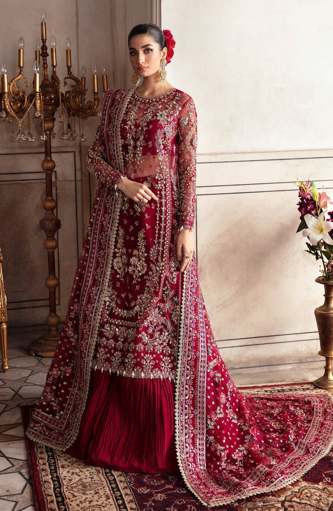 Zevk | Afsanah Wedding Formals | KAMKHAWAB - by - Libasekhas UK - Registered Vendor of : Zevk - 100% Original Designer Dresss