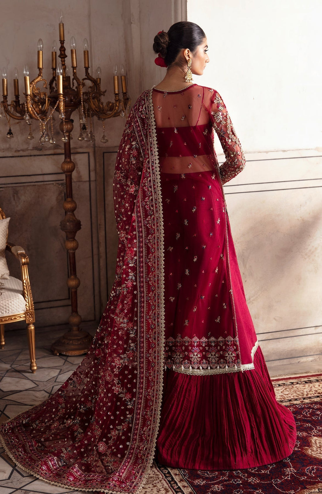 Zevk | Afsanah Wedding Formals | KAMKHAWAB - by - Libasekhas UK - Registered Vendor of : Zevk - 100% Original Designer Dresss