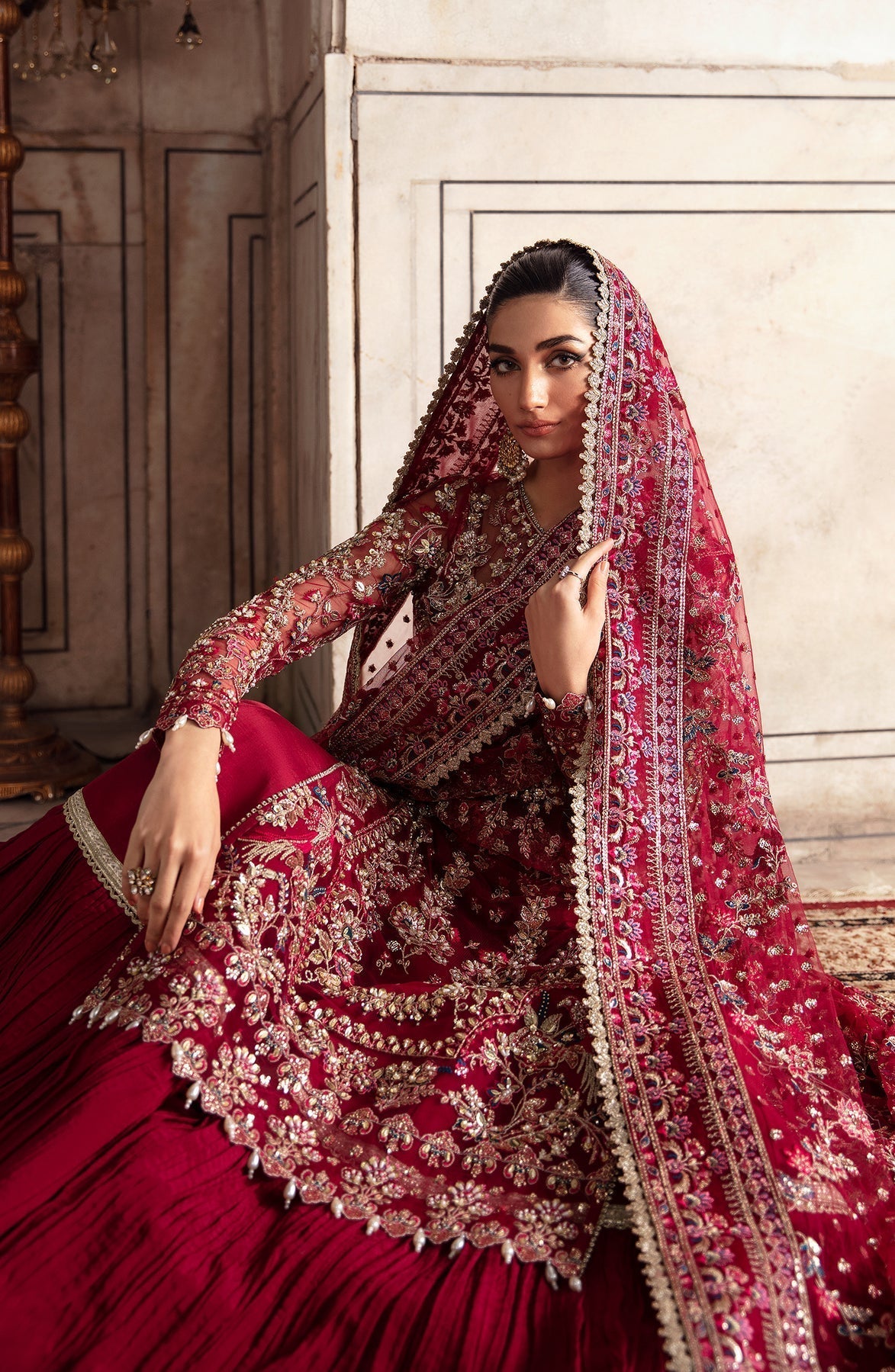 Zevk | Afsanah Wedding Formals | KAMKHAWAB - by - Libasekhas UK - Registered Vendor of : Zevk - 100% Original Designer Dresss