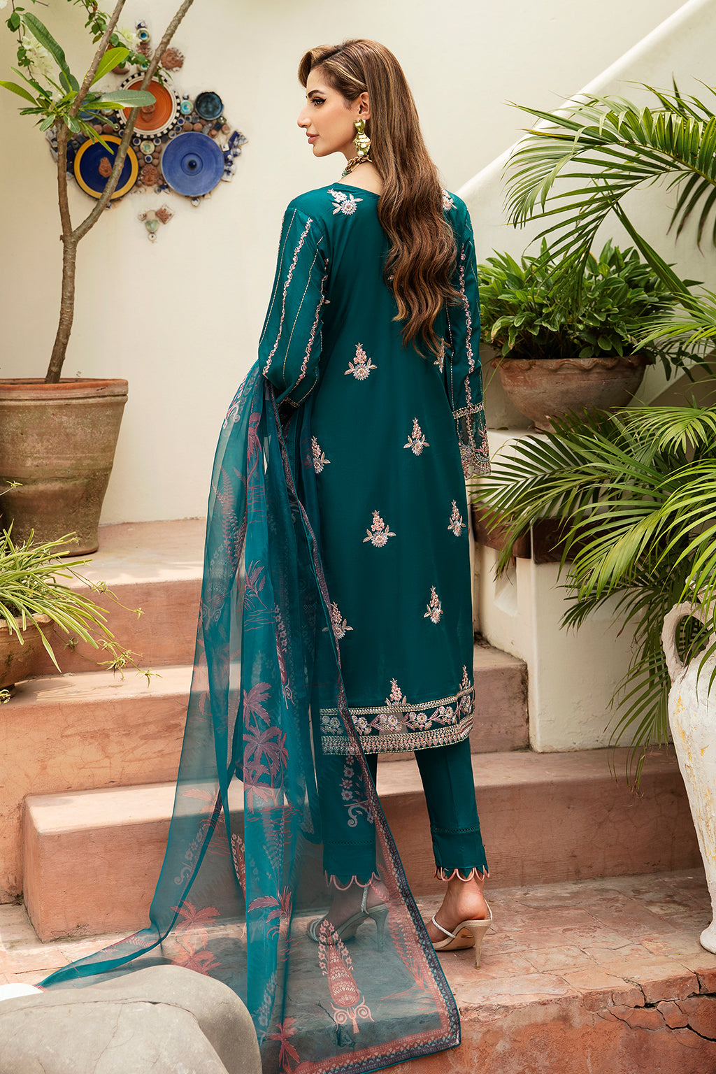 Ramsha | Luxury Lawn 24 | Y-808 - by - Libasekhas UK - Registered Vendor of : Ramsha - 100% Original Designer Dresss