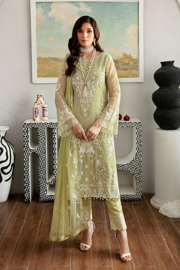 Ramsha | Rangoon Chiffon Collection 24 |D-1105 - by - Libasekhas UK - Registered Vendor of : Ramsha - 100% Original Designer Dresss