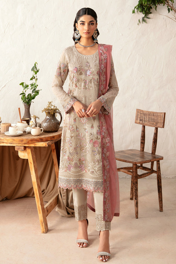 Ramsha | Rangoon Chiffon Collection 24 | D-1212 - by - Libasekhas UK - Registered Vendor of : Ramsha - 100% Original Designer Dresss