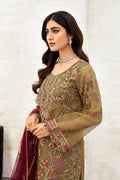 Ramsha | Minhal Organza Collection | M-1010 - by - Libasekhas UK - Registered Vendor of : Ramsha - 100% Original Designer Dresss