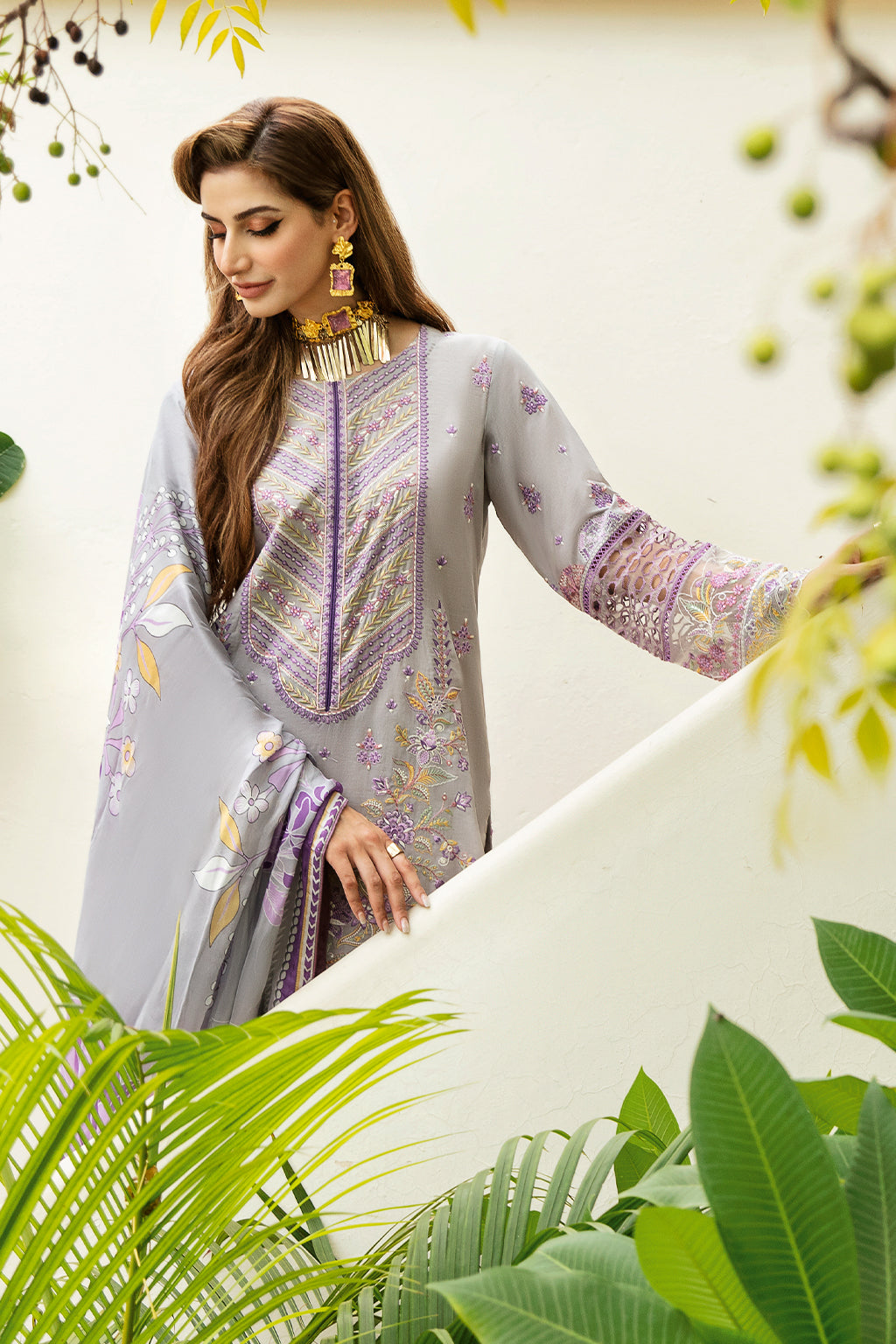 Ramsha | Luxury Lawn 24 | Y-809 - by - Libasekhas UK - Registered Vendor of : Ramsha - 100% Original Designer Dresss