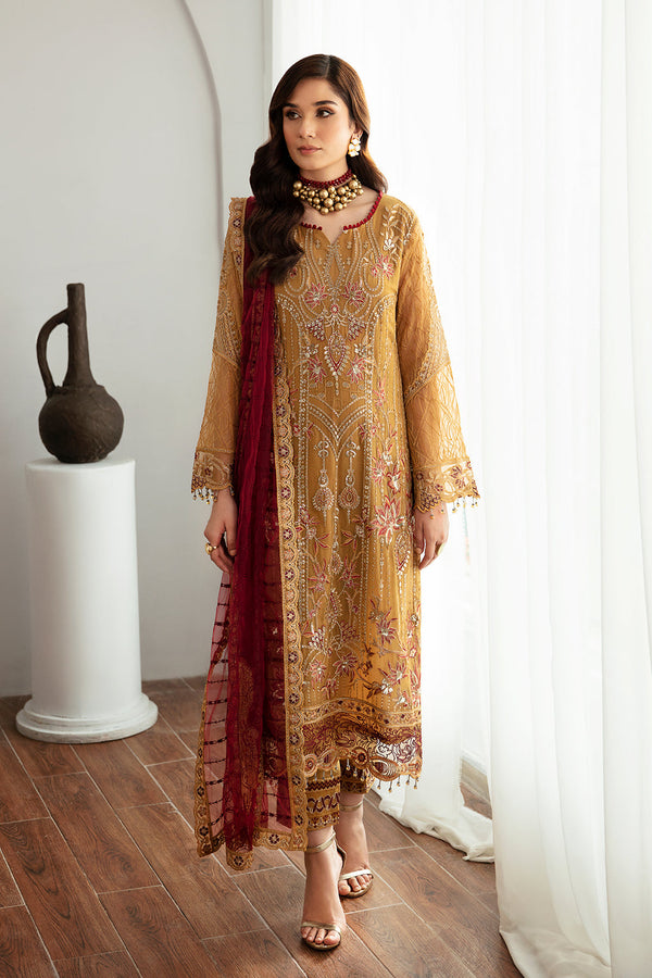 Ramsha | Rangoon Chiffon Collection 24 |D-1110 - by - Libasekhas UK - Registered Vendor of : Ramsha - 100% Original Designer Dresss