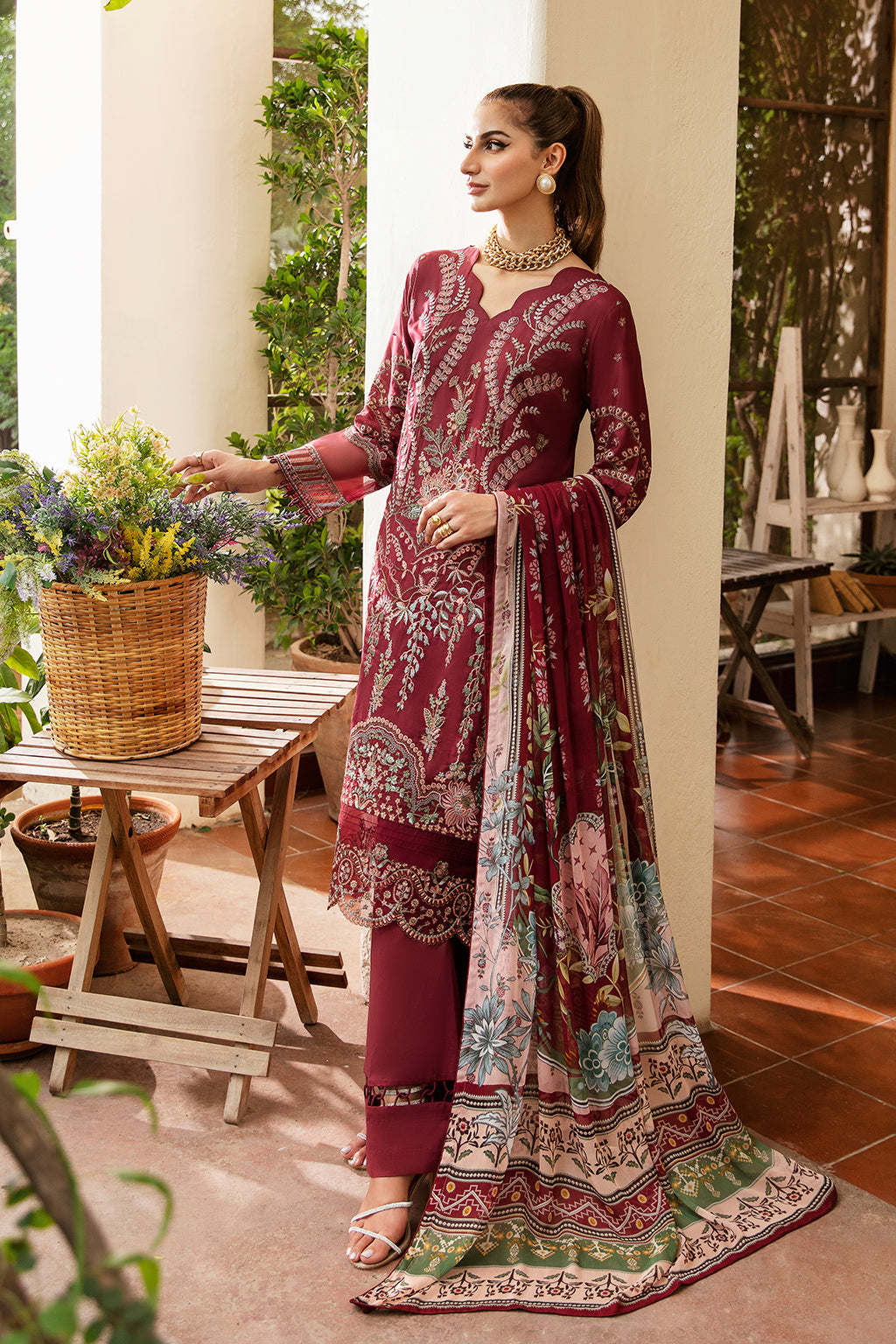 Ramsha | Luxury Lawn 24 | Y-801 - by - Libasekhas UK - Registered Vendor of : Ramsha - 100% Original Designer Dresss