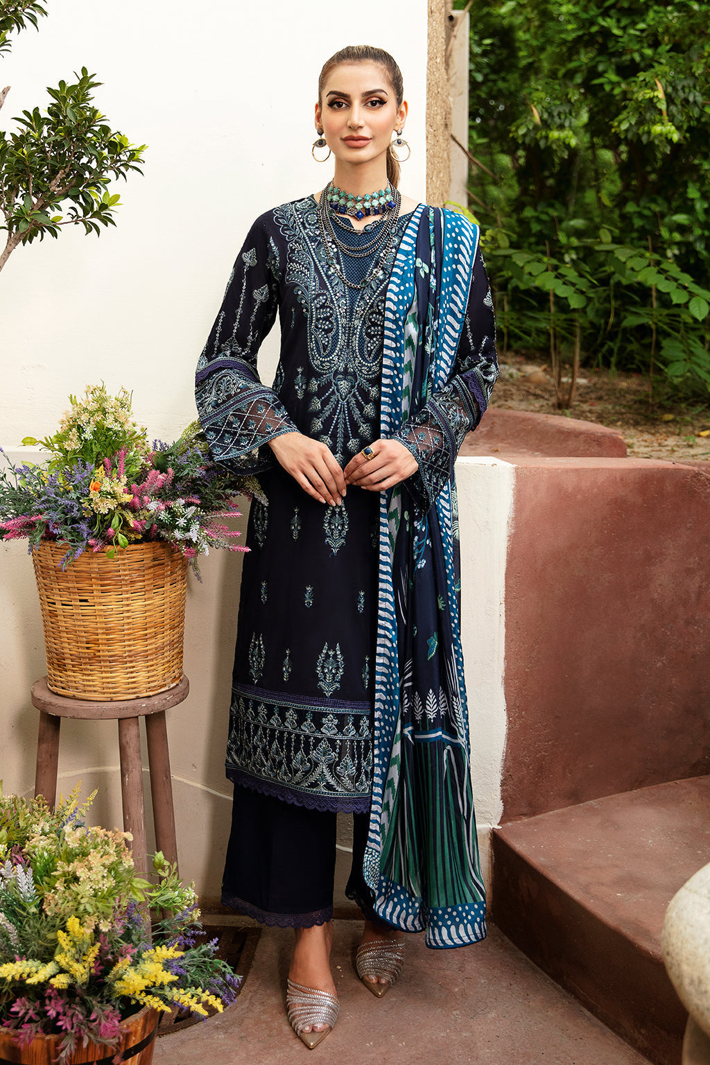 Ramsha | Luxury Lawn 24 | Y-803 - by - Libasekhas UK - Registered Vendor of : Ramsha - 100% Original Designer Dresss