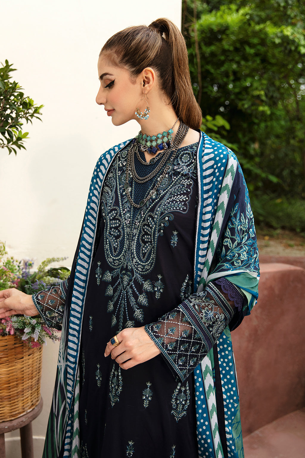 Ramsha | Luxury Lawn 24 | Y-803 - by - Libasekhas UK - Registered Vendor of : Ramsha - 100% Original Designer Dresss
