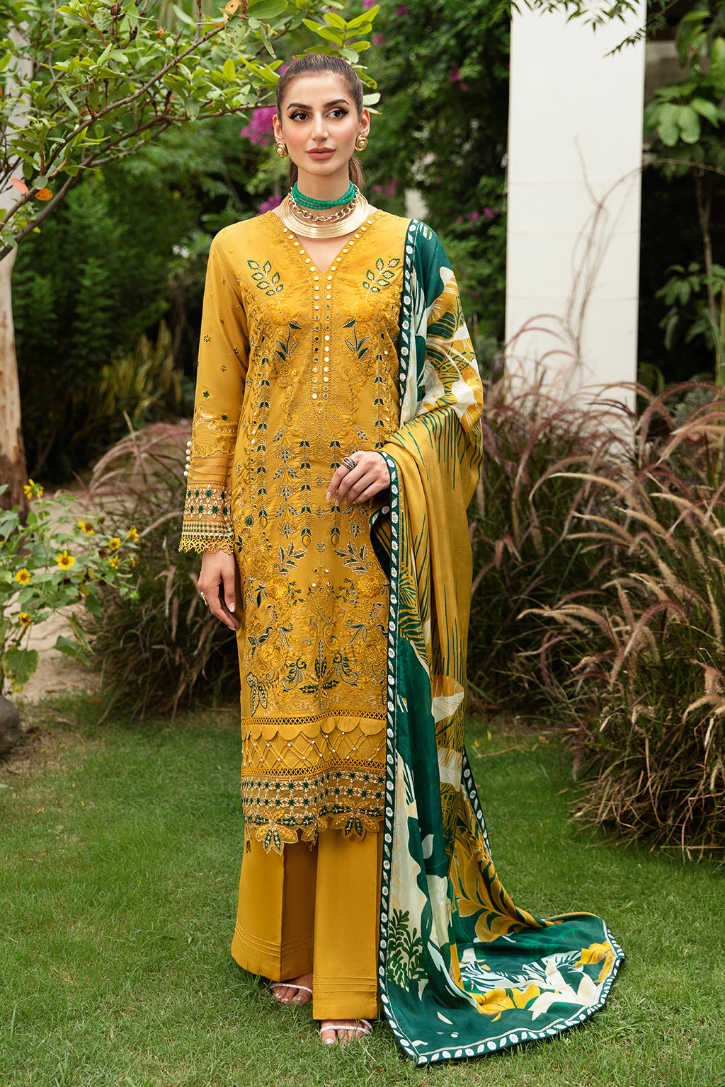 Ramsha | Luxury Lawn 24 | Y-805 - by - Libasekhas UK - Registered Vendor of : Ramsha - 100% Original Designer Dresss