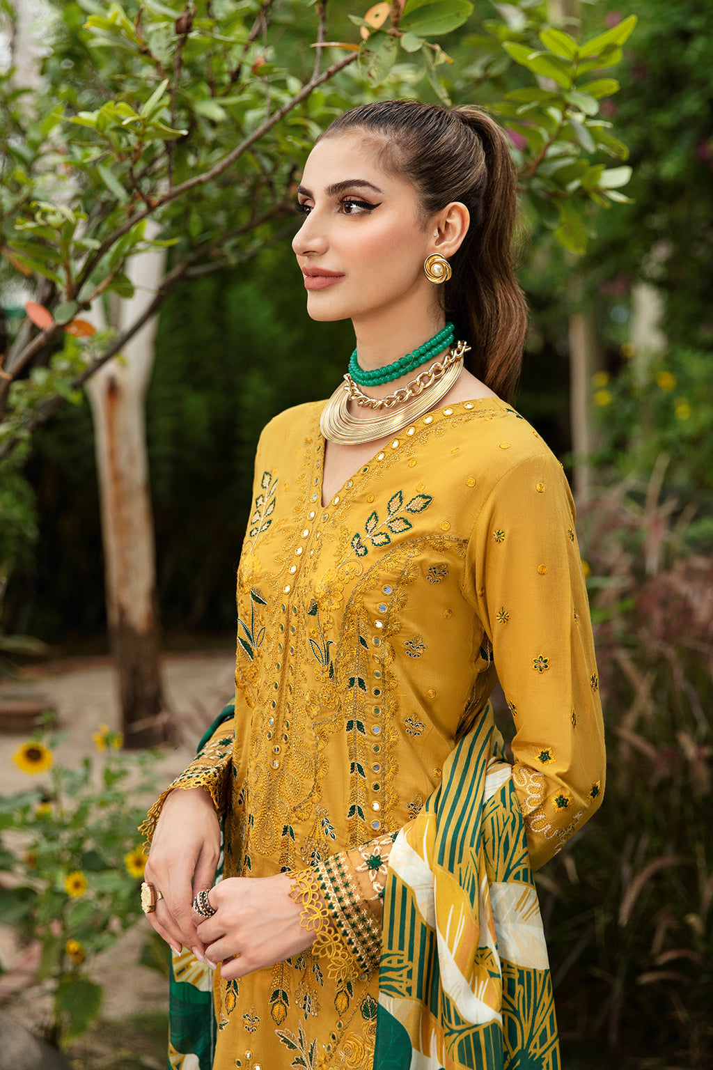 Ramsha | Luxury Lawn 24 | Y-805 - by - Libasekhas UK - Registered Vendor of : Ramsha - 100% Original Designer Dresss