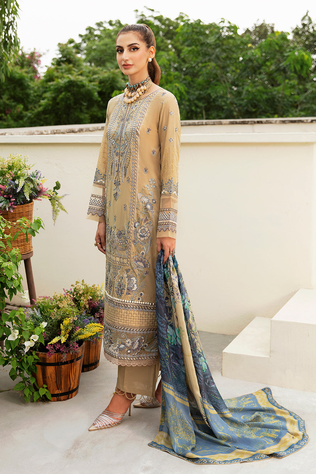 Ramsha | Riwayat Lawn Collection| Y-802 - by - Libasekhas UK - Registered Vendor of : Ramsha - 100% Original Designer Dresss