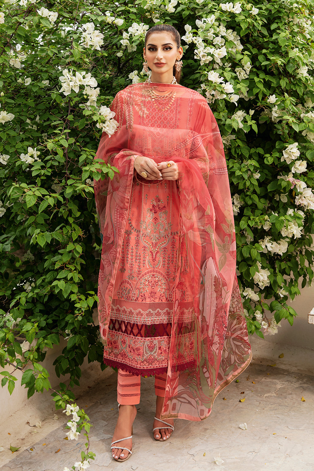 Ramsha | Luxury Lawn 24 | Y-807 - by - Libasekhas UK - Registered Vendor of : Ramsha - 100% Original Designer Dresss