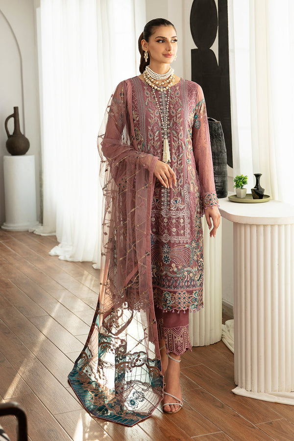 Ramsha | Rangoon Chiffon Collection 24 |D-1102 - by - Libasekhas UK - Registered Vendor of : Ramsha - 100% Original Designer Dresss