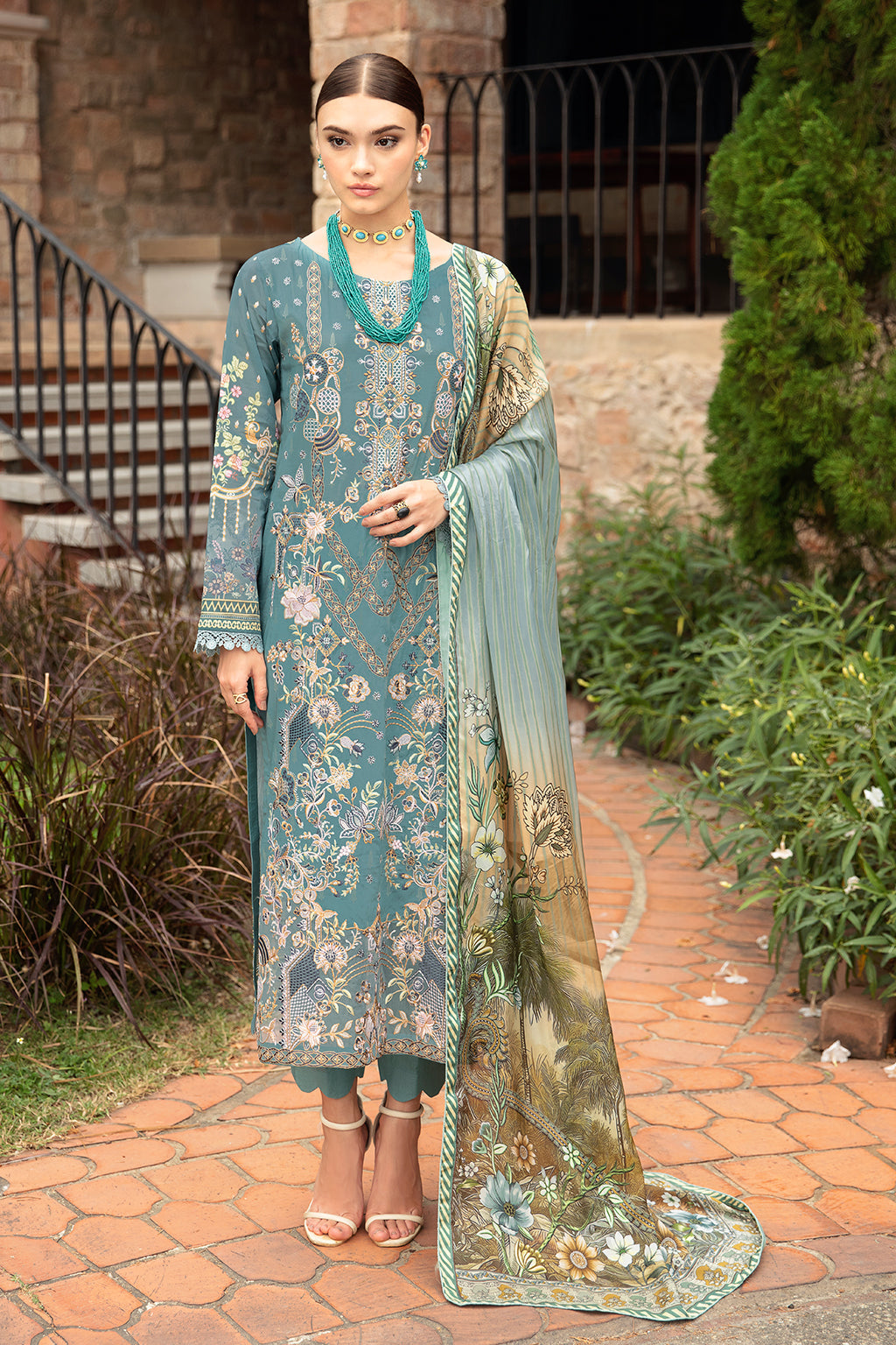 Ramsha | Riwayat Lawn Collection| Y-907 - by - Libasekhas UK - Registered Vendor of : Ramsha - 100% Original Designer Dresss