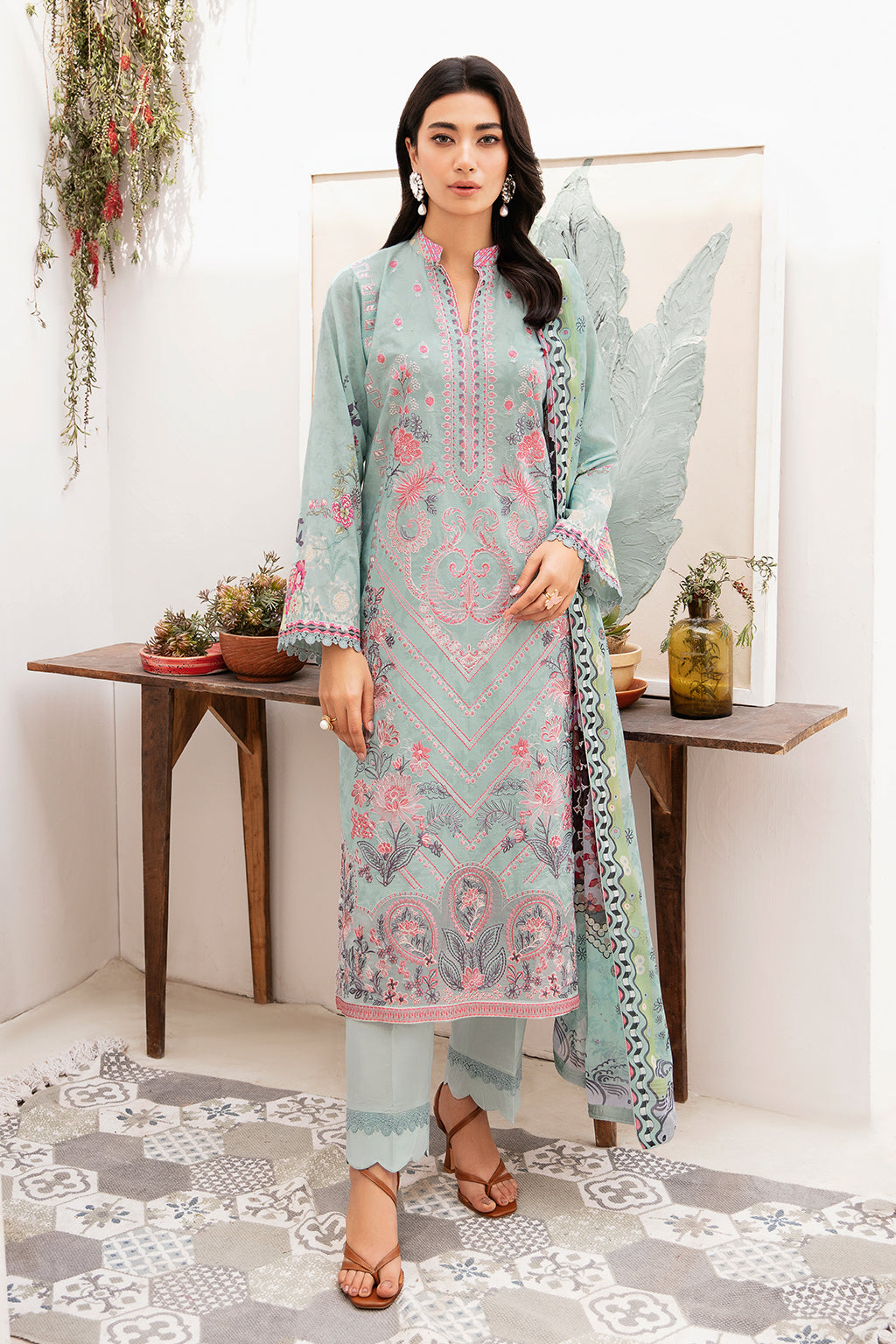 Ramsha | Mashaal Luxury Lawn | L-1110 - by - Libasekhas UK - Registered Vendor of : Ramsha - 100% Original Designer Dresss