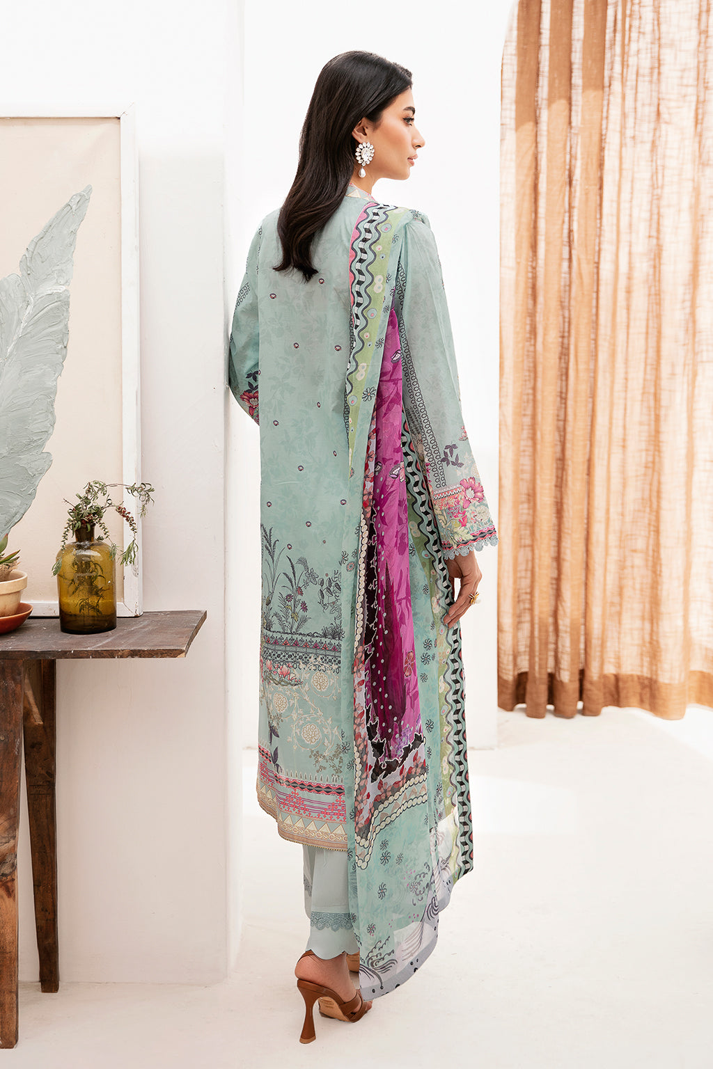 Ramsha | Mashaal Luxury Lawn | L-1110 - by - Libasekhas UK - Registered Vendor of : Ramsha - 100% Original Designer Dresss
