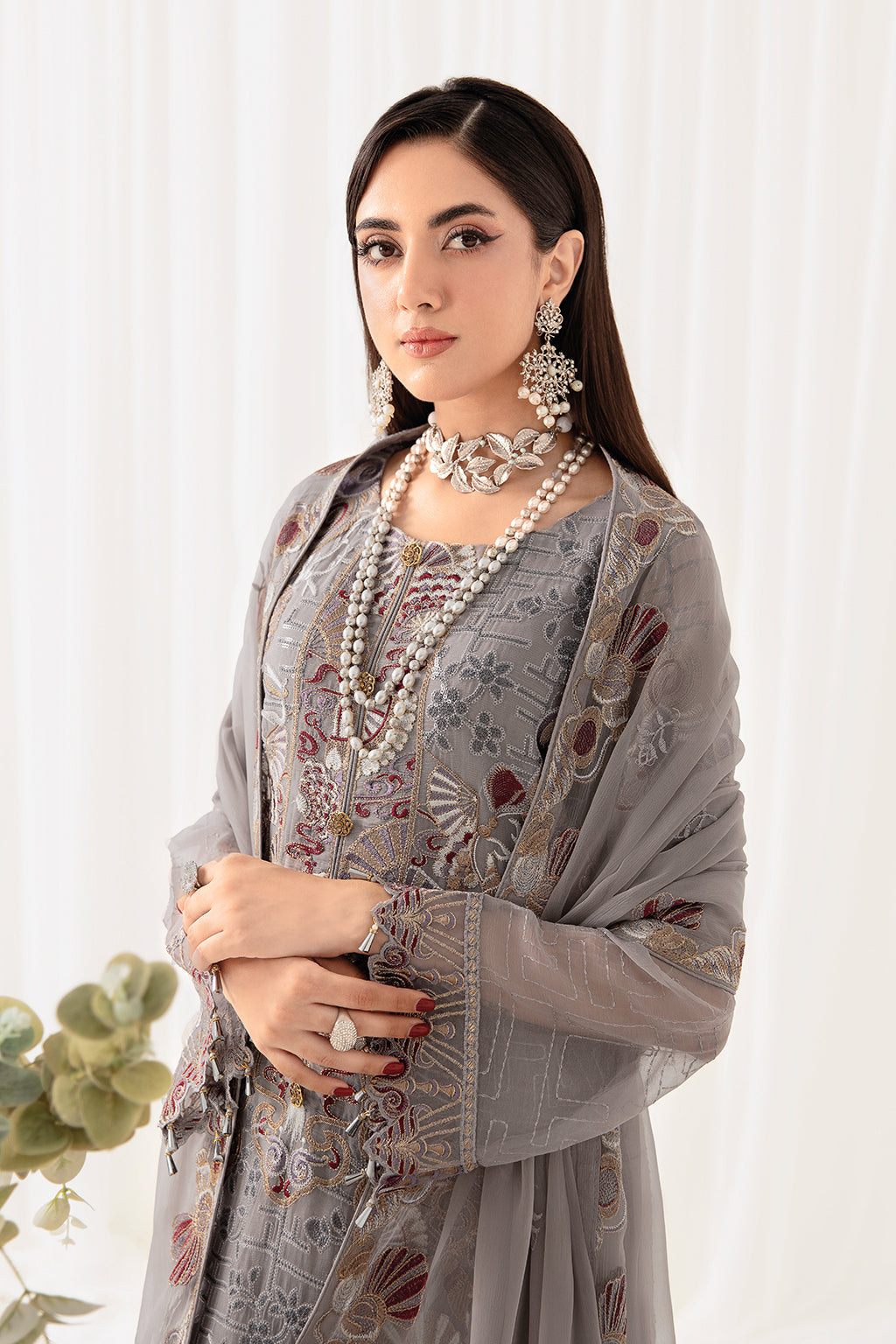 Ramsha | Rangoon Chiffon Collection 24 | D-1006 - by - Libasekhas UK - Registered Vendor of : Ramsha - 100% Original Designer Dresss