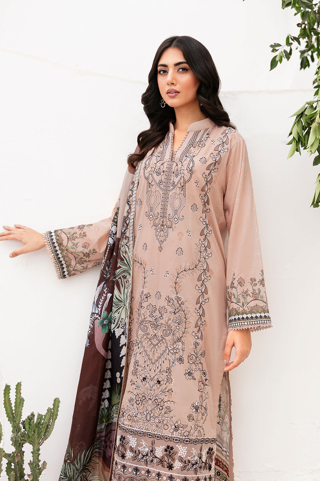 Ramsha | Mashaal Luxury Lawn | L-1106 - by - Libasekhas UK - Registered Vendor of : Ramsha - 100% Original Designer Dresss