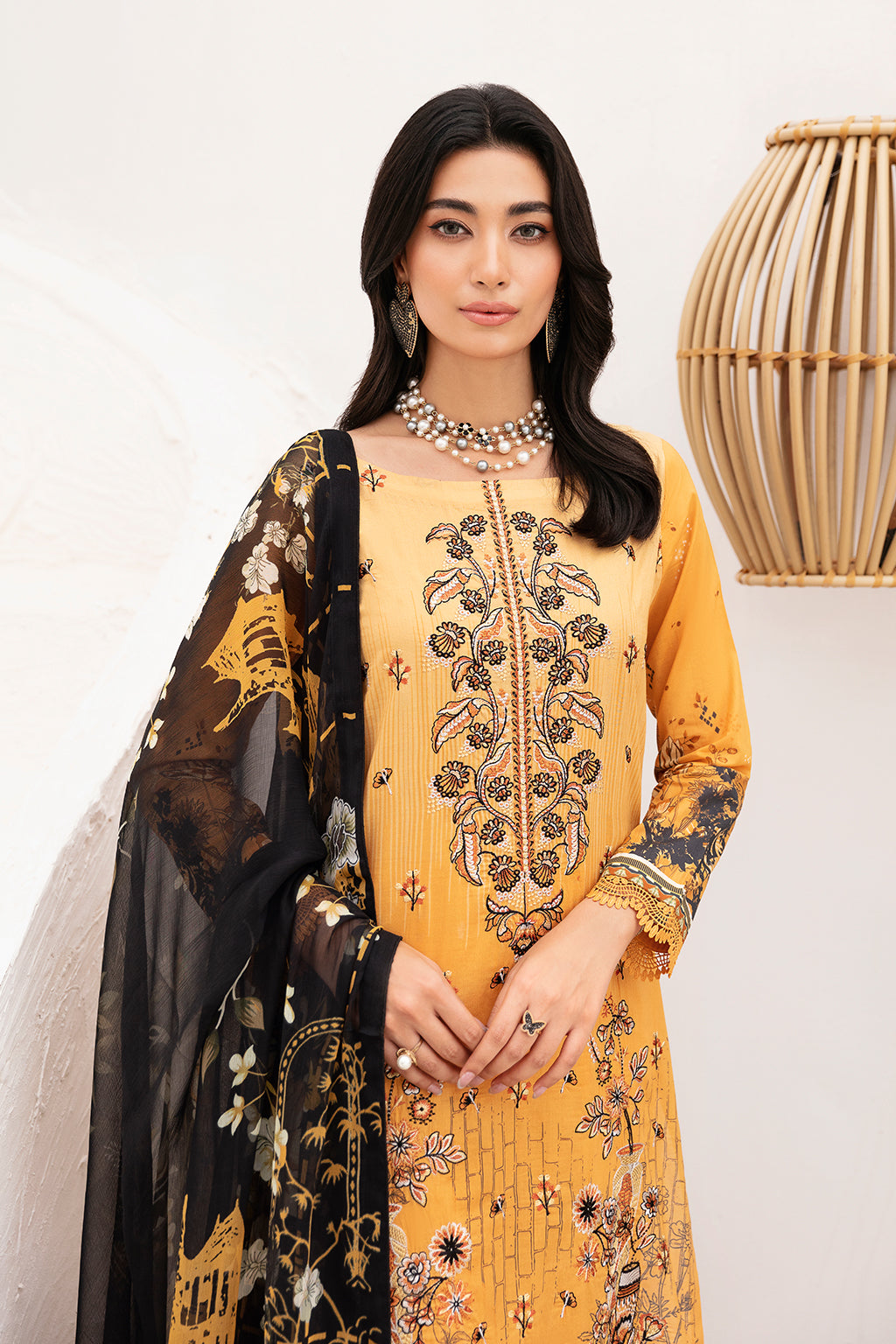 Ramsha | Mashaal Luxury Lawn | L-1111 - by - Libasekhas UK - Registered Vendor of : Ramsha - 100% Original Designer Dresss