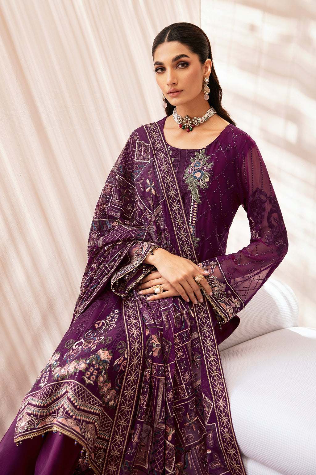 Ramsha | Kashish Collection | K-201 - by Libasekhas UK - Registered Vendor of : Ramsha - 100% Original Designer Dress