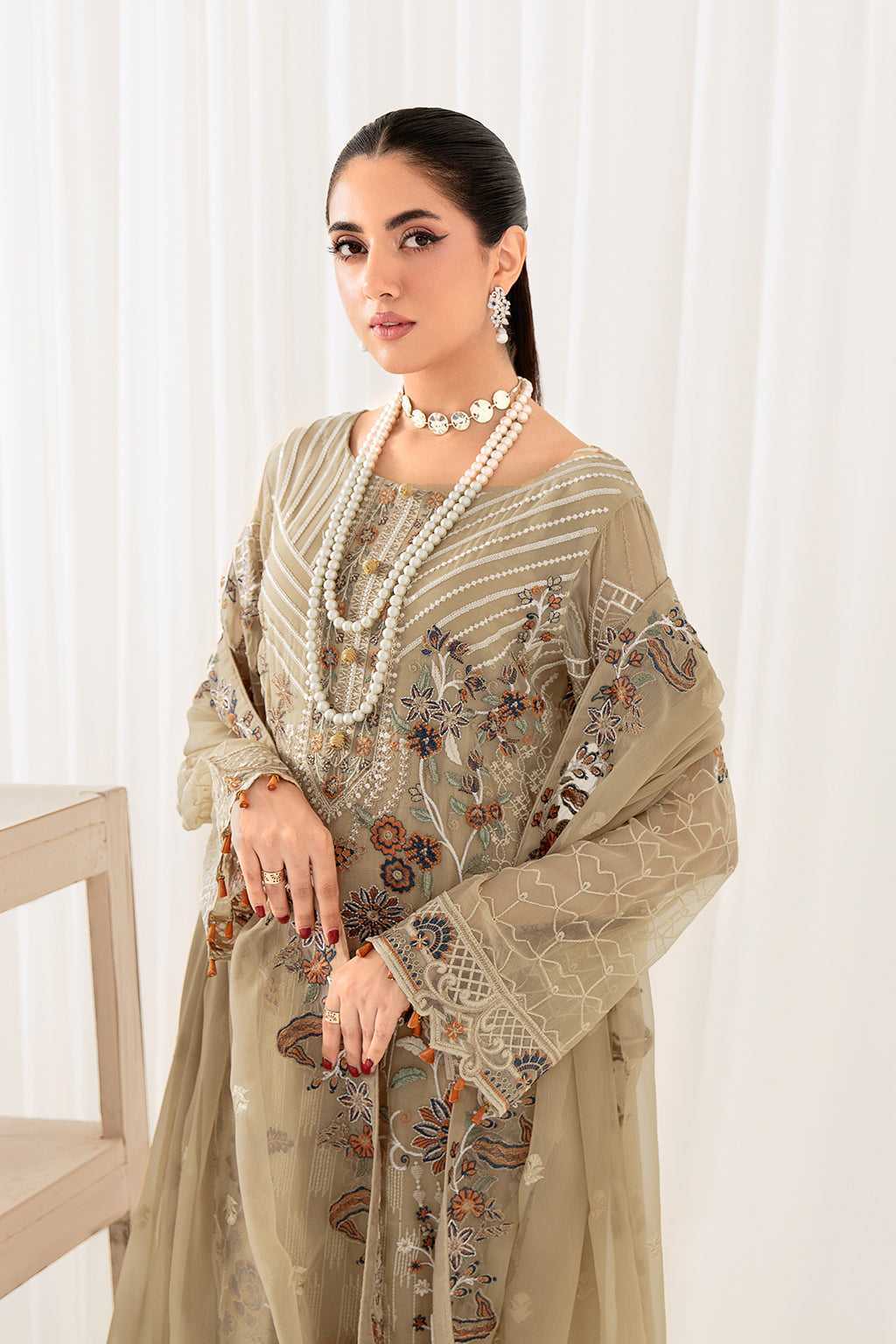 Ramsha | Rangoon Chiffon Collection 24 | D-1001 - by - Libasekhas UK - Registered Vendor of : Ramsha - 100% Original Designer Dresss