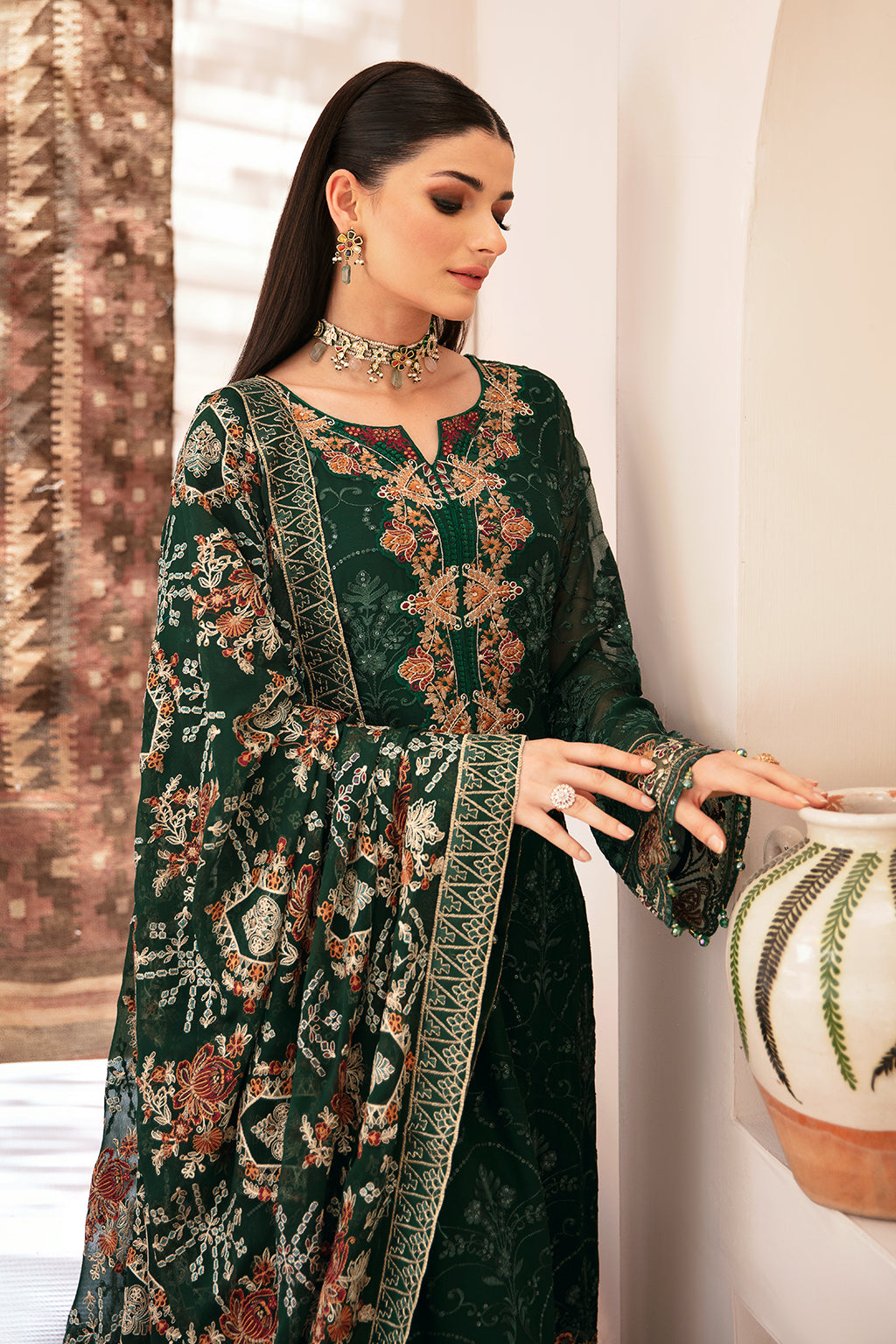 Ramsha | Kashish Collection |K-207 - by Libasekhas UK - Registered Vendor of : Ramsha - 100% Original Designer Dress