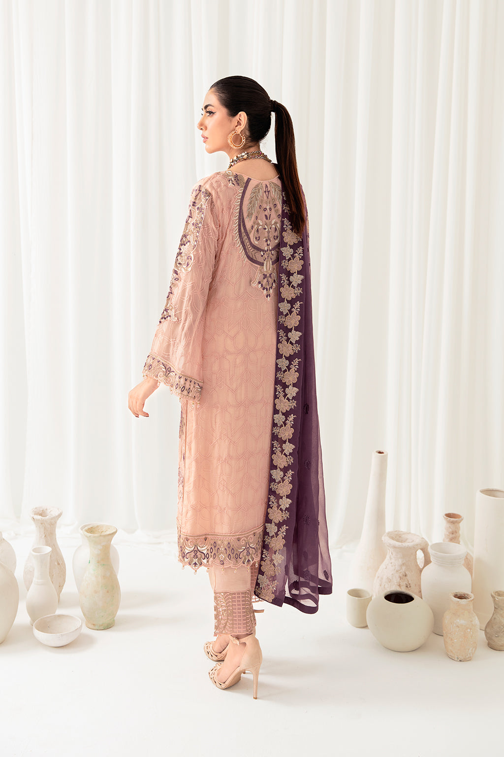 Ramsha | Rangoon Chiffon Collection 24 | D-1007 - by - Libasekhas UK - Registered Vendor of : Ramsha - 100% Original Designer Dresss