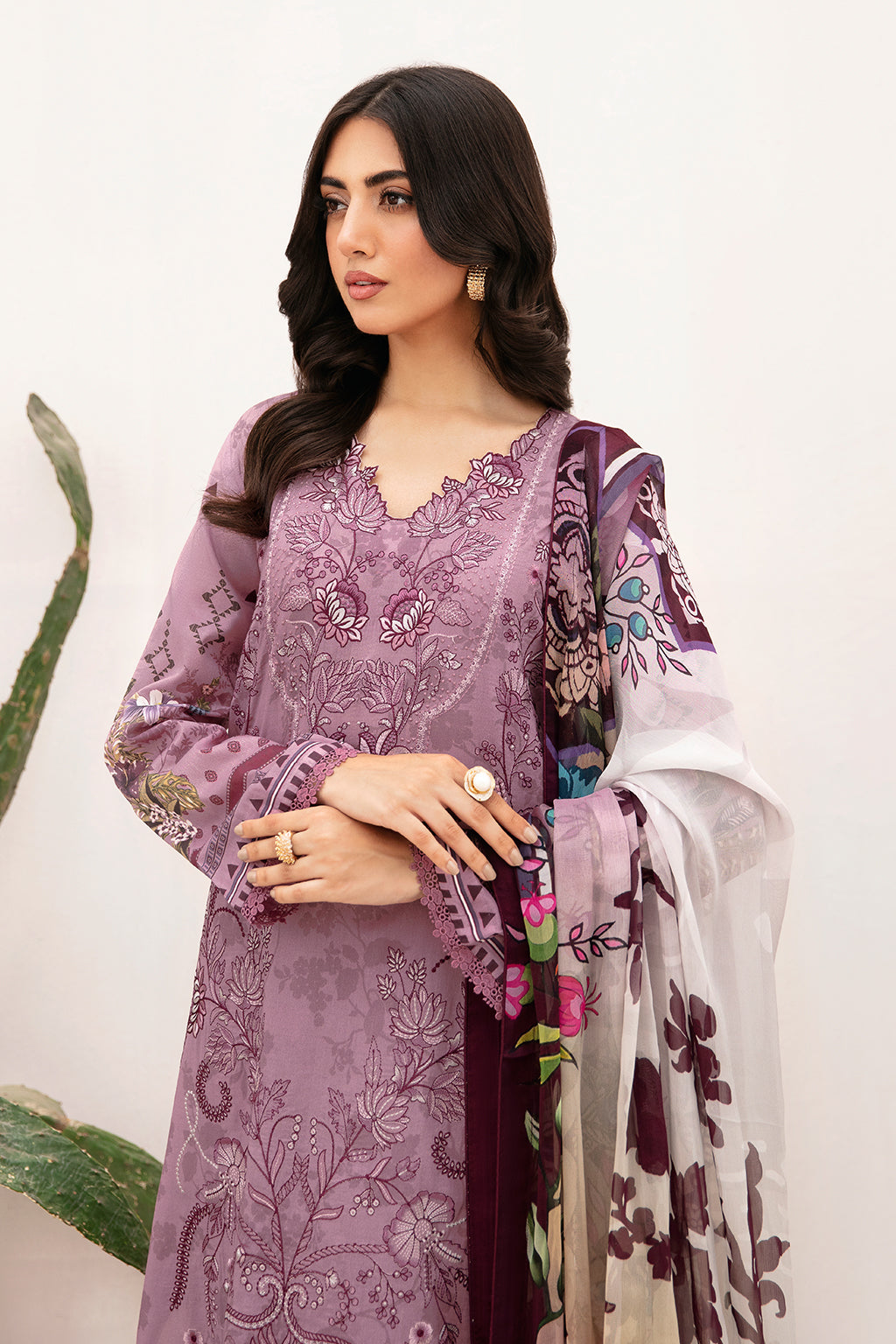 Ramsha | Mashaal Luxury Lawn | L-1103 - by - Libasekhas UK - Registered Vendor of : Ramsha - 100% Original Designer Dresss