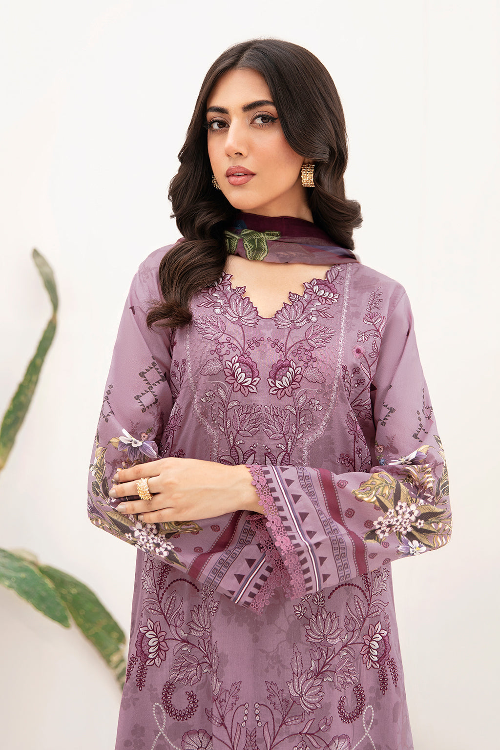 Ramsha | Mashaal Luxury Lawn | L-1103 - by - Libasekhas UK - Registered Vendor of : Ramsha - 100% Original Designer Dresss