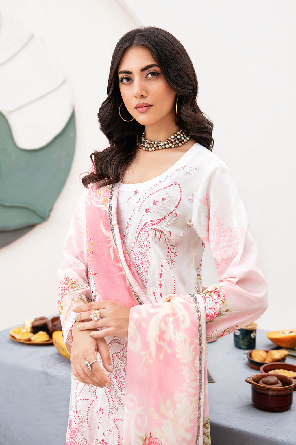 Ramsha | Mashaal Luxury Lawn | L-1104 - by - Libasekhas UK - Registered Vendor of : Ramsha - 100% Original Designer Dresss