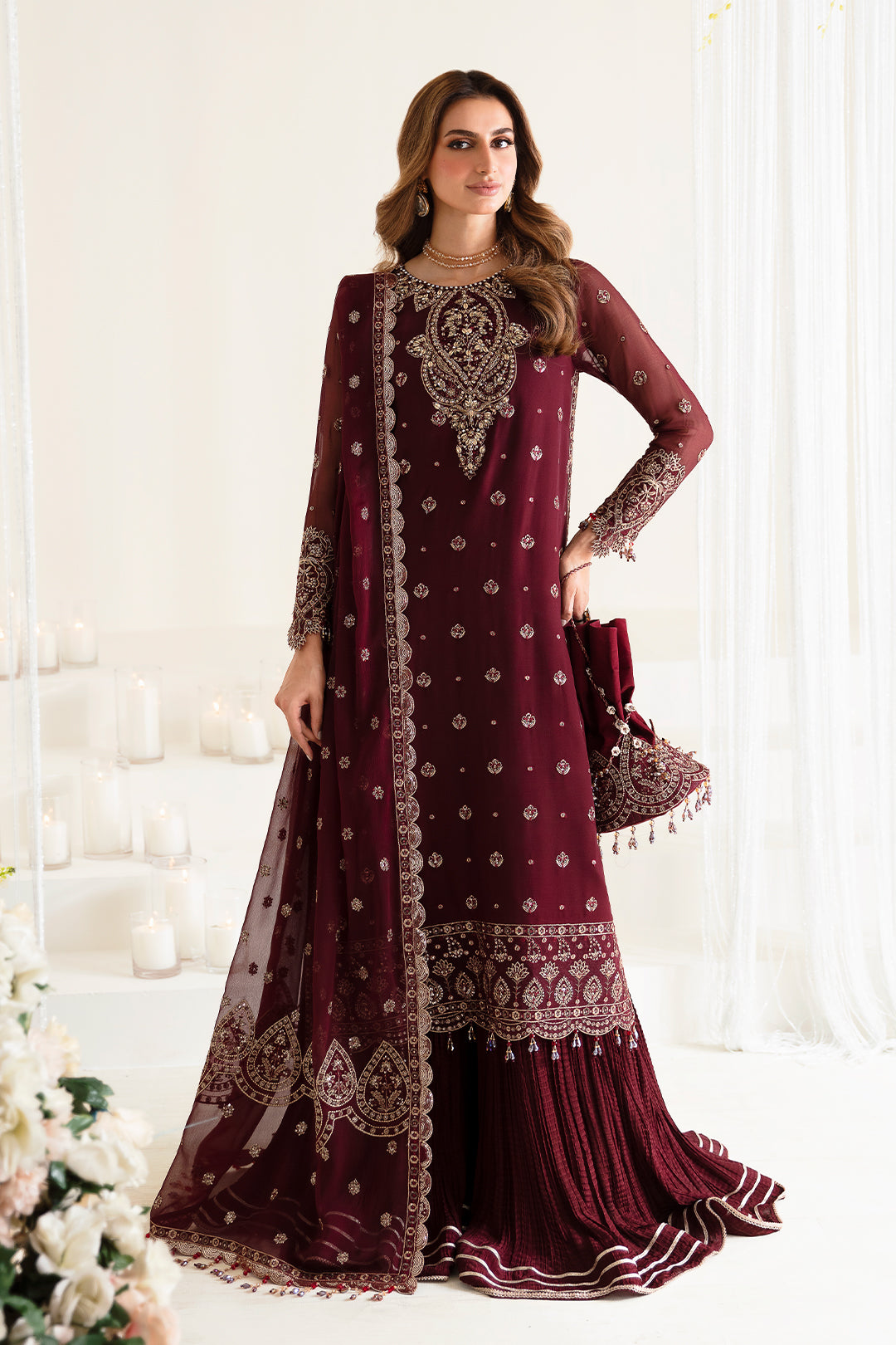 Alizeh | Reena Wedding Edits | AF-HM-4009-MEADOW - by - Libasekhas UK - Registered Vendor of : Alizeh - 100% Original Designer Dresss