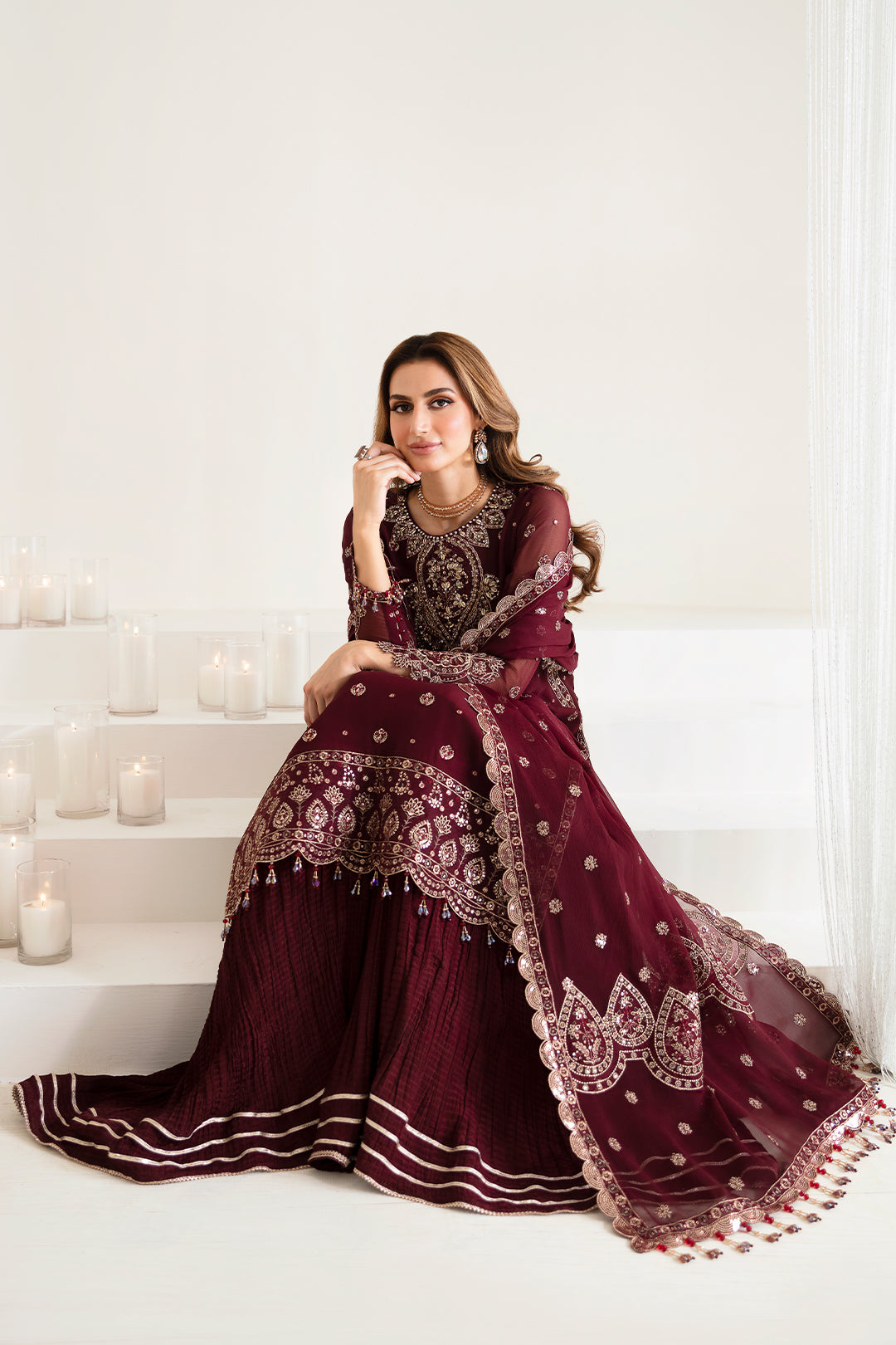Alizeh | Reena Wedding Edits | AF-HM-4009-MEADOW - by - Libasekhas UK - Registered Vendor of : Alizeh - 100% Original Designer Dresss