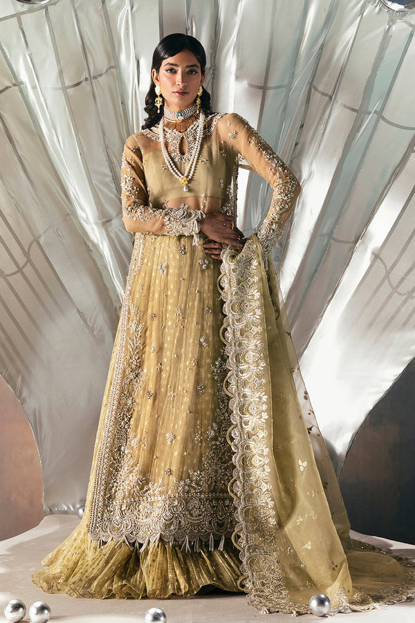 Afrozeh | Wild Flower Bloom Luxury Formals | Adelle - by - Libasekhas UK - Registered Vendor of : Afrozeh - 100% Original Designer Dresss