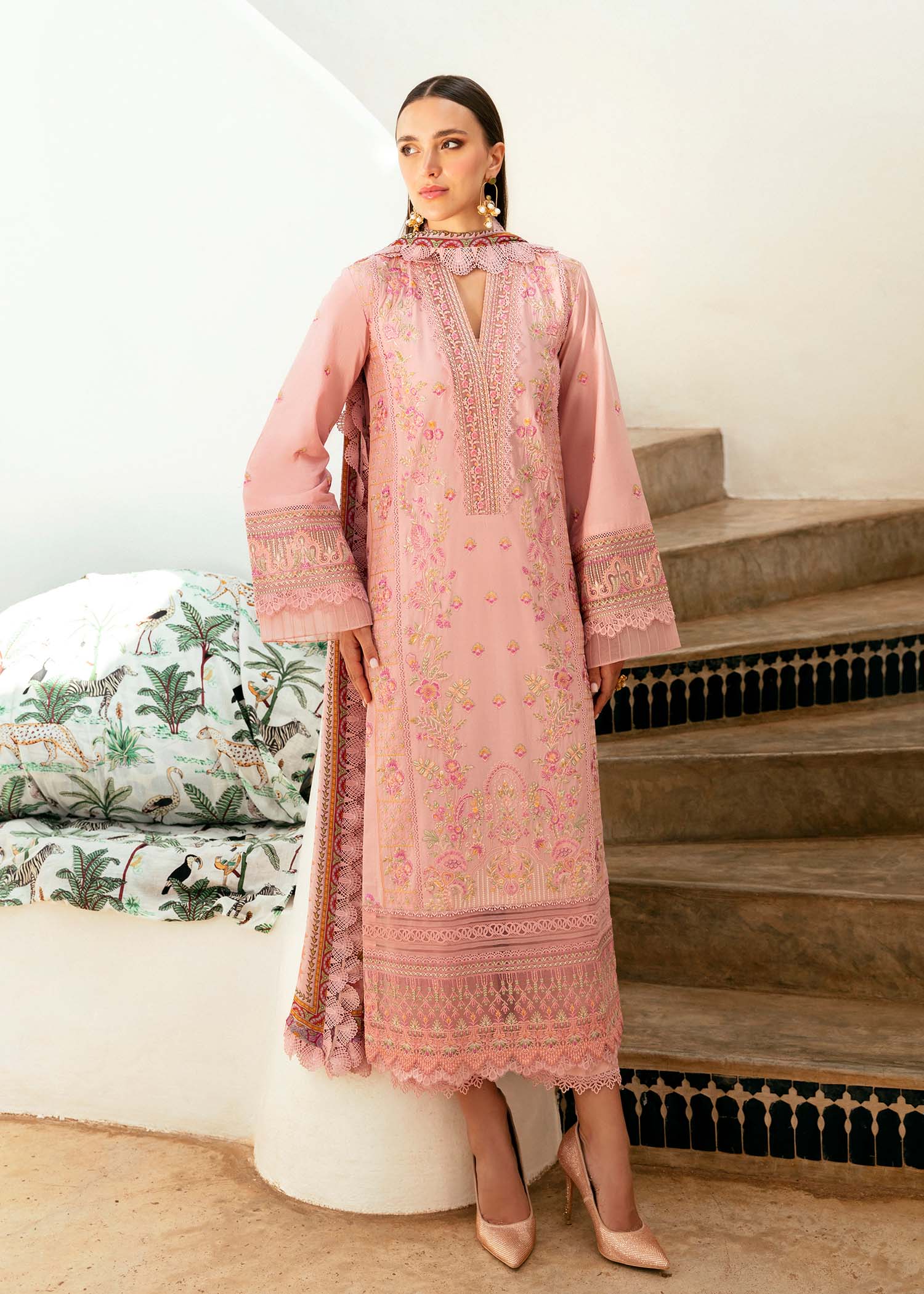 kanwal Malik | Mayal Luxury Lawn | Raham - by - Libasekhas UK - Registered Vendor of : Kanwal Malik - 100% Original Designer Dresss