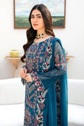 Ramsha | Chevron Chiffon Collection | A-811 - by - Libasekhas UK - Registered Vendor of : Ramsha - 100% Original Designer Dresss