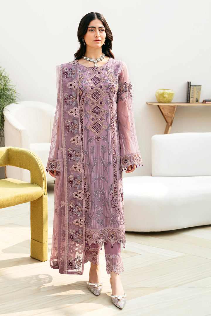 Ramsha | Chevron Chiffon Collection | A-801 - by - Libasekhas UK - Registered Vendor of : Ramsha - 100% Original Designer Dresss