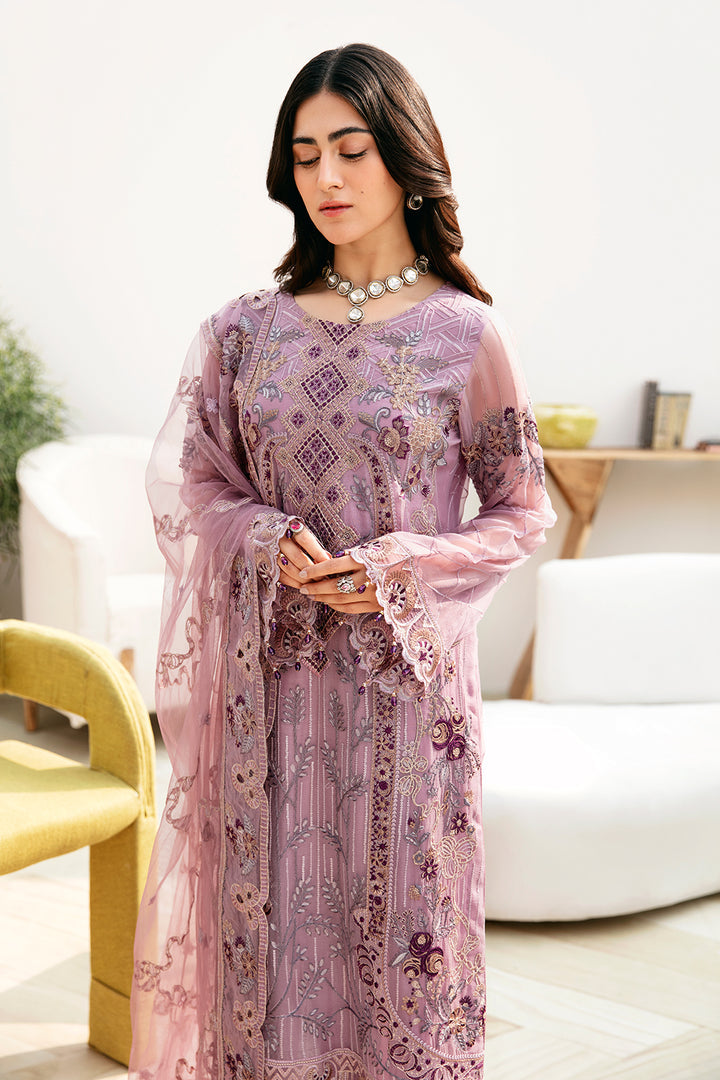 Ramsha | Chevron Chiffon Collection | A-801 - by - Libasekhas UK - Registered Vendor of : Ramsha - 100% Original Designer Dresss