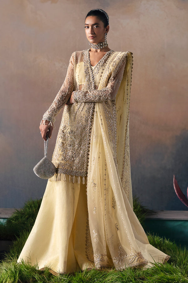 Afrozeh | Wild Flower Bloom Luxury Formals | Luana - by - Libasekhas UK - Registered Vendor of : Afrozeh - 100% Original Designer Dresss