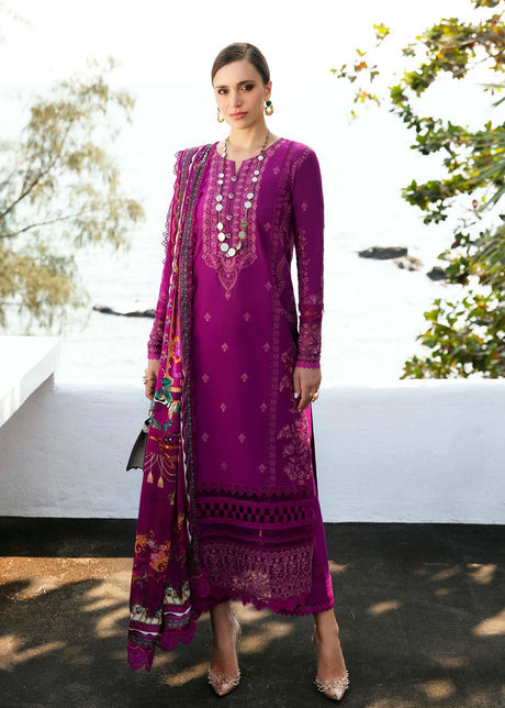kanwal Malik | Mayal Luxury Lawn | Samar - by - Libasekhas UK - Registered Vendor of : Kanwal Malik - 100% Original Designer Dresss